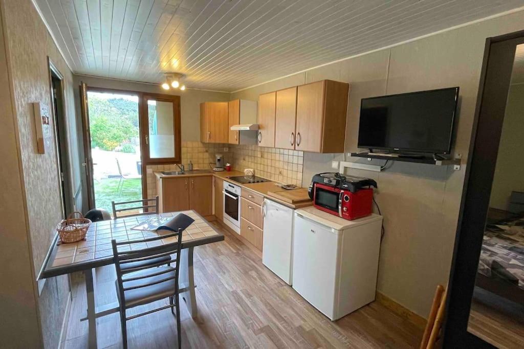 Maisonnette Studio Jardinet Gréoux-les-Bains Buitenkant foto